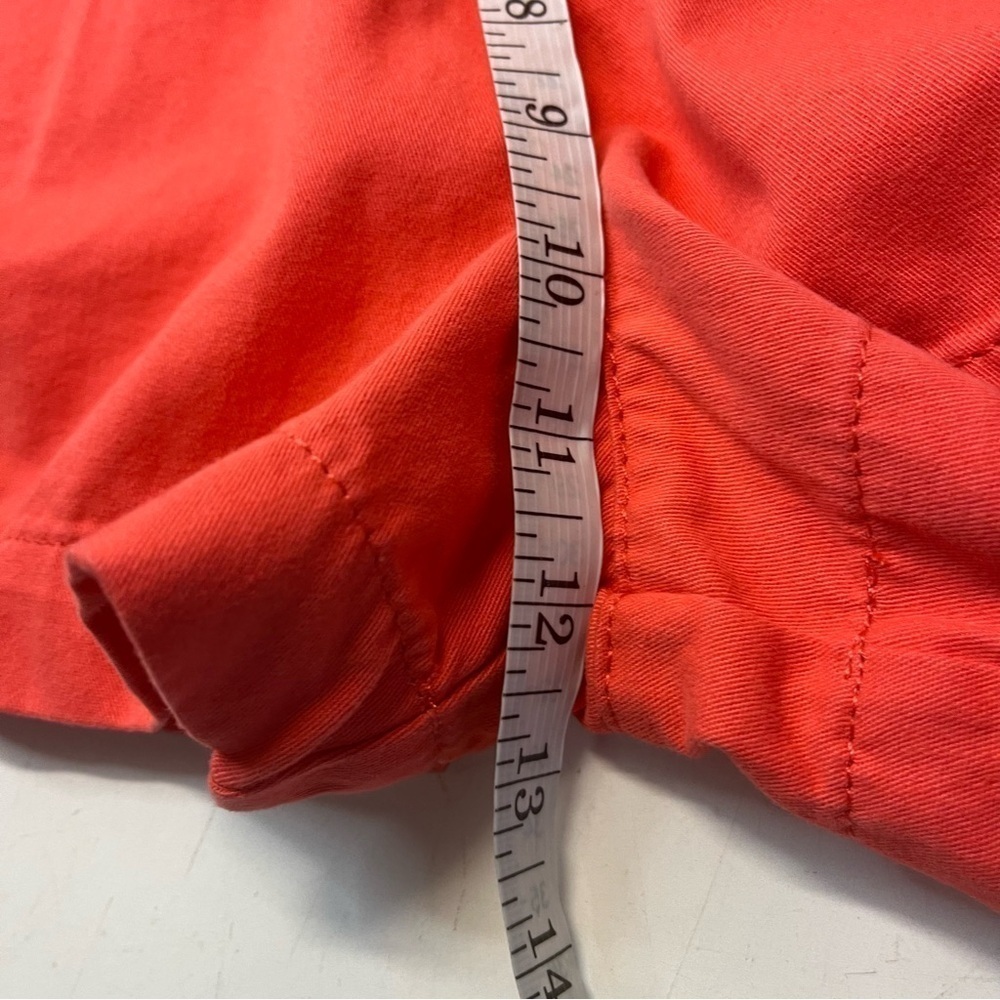NWOT Urban Outfitters BDG High Waisted Button Fly Coral Orange Cotton Shorts-26 - Picture 8 of 9